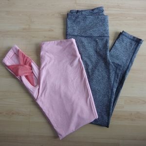 Victoria's Secret VSX Knockout Leggings Lot 2 Pair